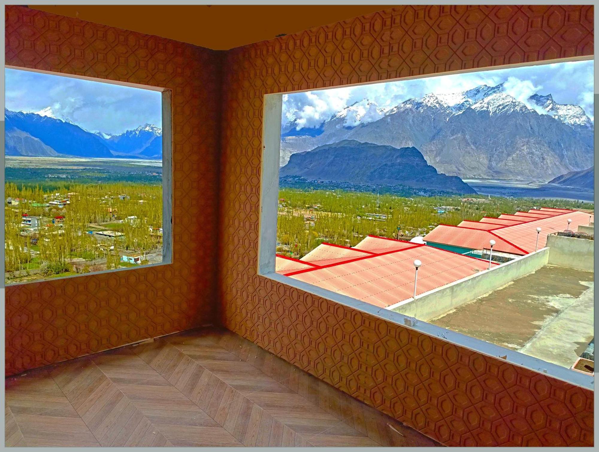 Hotel Mountain Lodge سكردو المظهر الخارجي الصورة